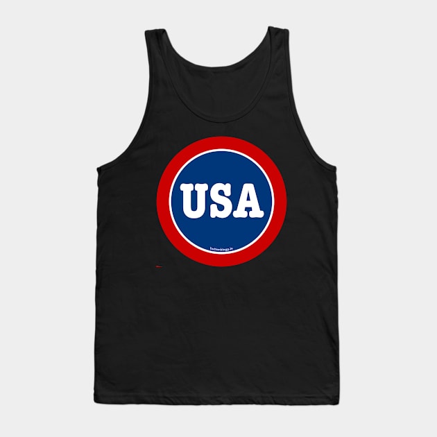 USA Tank Top by depresident